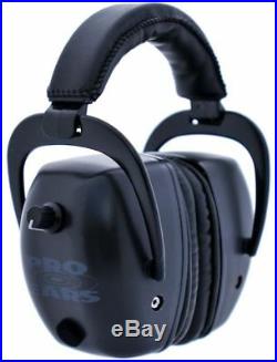 Pro Ears Pro Tac Mag Gold NRR 30 Hearing Protection Earmuffs, GS-PTM-L Black