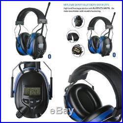 Protear Bluetooth Fm/Am Radio Safety Earmuffs Electronic Noise Reduction Audio E