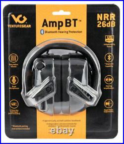 Pyramex Amp Bt Electronic Earmuff 26 Db, Black, Vgpme30Bt Protective VGPME30BT