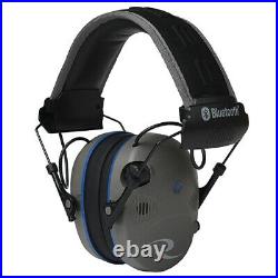 Radians Hearing Protective Quad Electronic Earmuff NRR24 Pewter/Black R3700