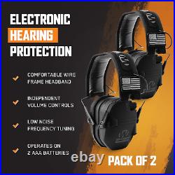 Razor Slim Shooter Electronic Hunting Folding Hearing Protection Earmuffs