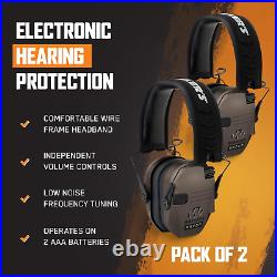 Razor Slim Shooter Electronic Hunting Folding Hearing Protection Earmuffs