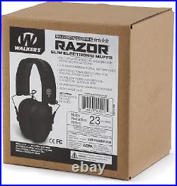 Razor Slim Shooter Electronic Hunting Folding Hearing Protection Earmuffs