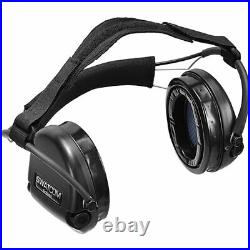 SWATCOM Active8 Waterproof Headset, Neckband, Black Cups, Gel Ear Seals