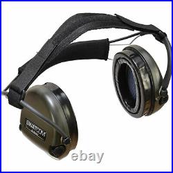 SWATCOM Active8 Waterproof Headset, Neckband, OD Green Cups, Gel Ear Seals