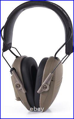 Slim Shooter Electronic Hunting Folding Hearing Protection Earmuffs