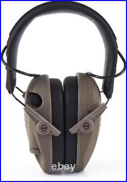 Slim Shooter Electronic Hunting Folding Hearing Protection Earmuffs