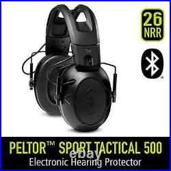 Sport Tactical 500 Smart Electronic Hearing Protector with Bluetooth