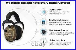 - Stalker Gold Electronic Hearing Protection and Amplification Earmuffs N