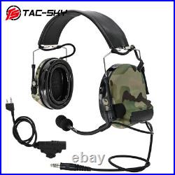 TS TAC-SKY COMTAC II Tactical Headset + MIDLAND Jack V2 PTT