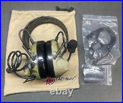 Tac-Sky Comtac ii Multicam Airsoft Earmuffs, Brand New with Manual and Extra Parts