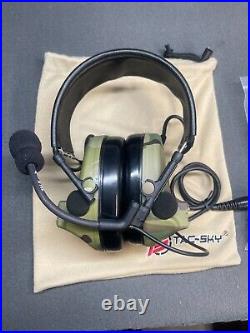 Tac-Sky Comtac ii Multicam Airsoft Earmuffs, Brand New with Manual and Extra Parts