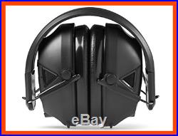 Tactical 300 Electronic Hearing Protector Ear Protection NRR 24 Db Ideal F Black