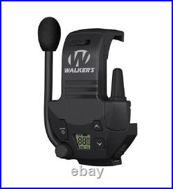 Walker GWP-RDOM Digital AM FM Radio Muff + RZRWT RAZOR WALKIE TALKIE ATTACHMENT