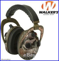Walker Game Ear Alpha 360 Camo Shooting Range Ear Muffs Quad Microphone AM360NXT