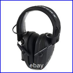 Walker's Black Punisher Razor Shooter Electronic Protection Earmuffs, (4 Pack)