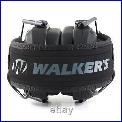 Walker's Black Punisher Razor Shooter Electronic Protection Earmuffs, (4 Pack)