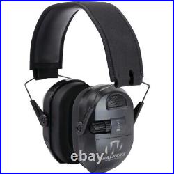 Walker's Game Ear GWP-XPMB Ultimate Power Electronic Black Folding Earmuffs
