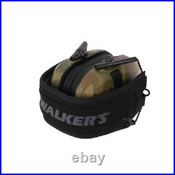 Walker's Razor Electronic Muffs (MultiCam Camo) 2-Pack, Walkie Talkies & Glasses