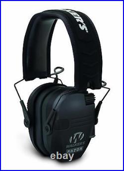 Walker's Razor Slim Electronic Shooting Muffs 5-Pack, Black