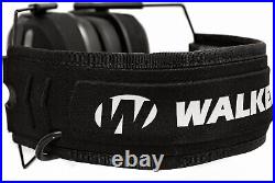 Walker's Razor Slim Shooter Electronic Hearing Protection Earmuff, Black Patriot