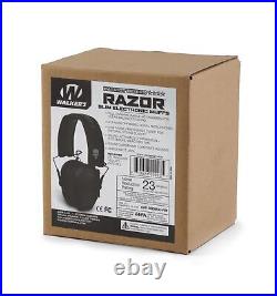 Walker's Razor Slim Shooter Hearing Protection Earmuff, Black (3 Pack)