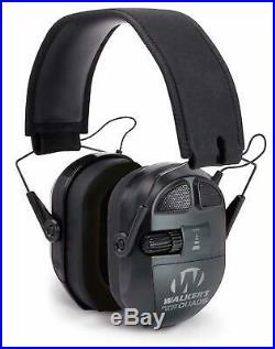 Walkers Game Ear Shooting Ultimate Power Muff Quads with AFT/Electric, Black