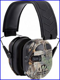 Walkers Game Ear Ultimate Power Muff Quads with AFT/Electric Mossy Oak Camo