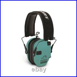 Walkers Razor Electronic Muffs Light Teal 2 Pack with Walkie Talkies