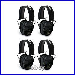 Walkers Razor Slim Electronic Shooting Muffs 4 Pack Multi cam Camo Gray