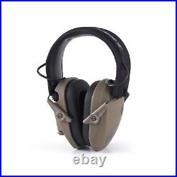 Walkers Razor Slim Protection Electronic Shooting Ear Muffs, Earth (2 Pack)