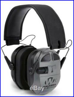 Walkers Ultimate Digital Quad Connect Electronic Earmuffs Bluetooth (Grey) NRR27