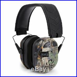 Walkers Ultimate Hunting Shooting AFT Electric Power Muff Quads, Realtree Camo